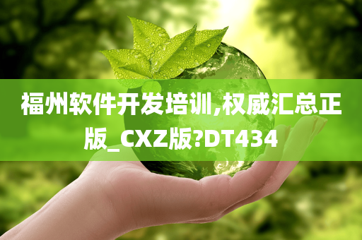 福州软件开发培训,权威汇总正版_CXZ版?DT434