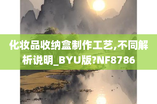 化妆品收纳盒制作工艺,不同解析说明_BYU版?NF8786