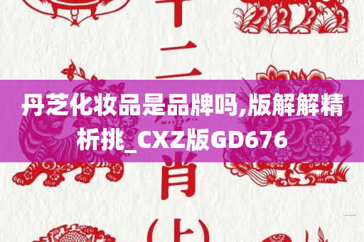 丹芝化妆品是品牌吗,版解解精析挑_CXZ版GD676