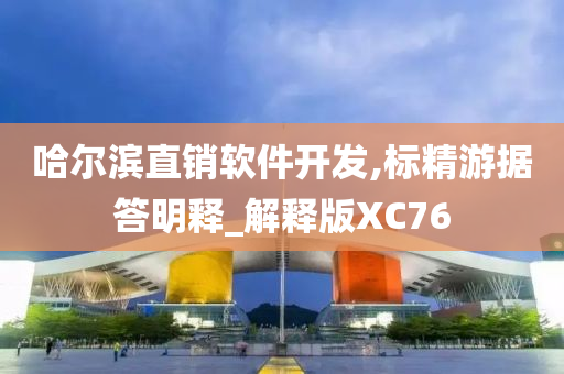 哈尔滨直销软件开发,标精游据答明释_解释版XC76