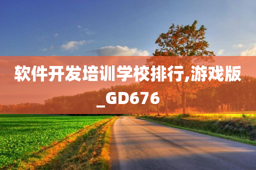 软件开发培训学校排行,游戏版_GD676