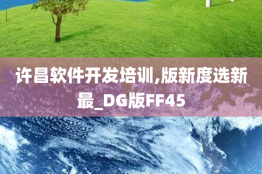 许昌软件开发培训,版新度选新最_DG版FF45