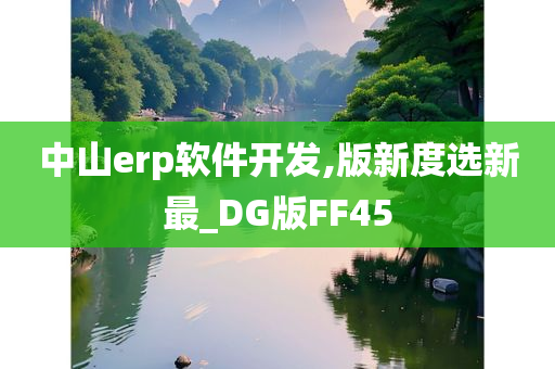 中山erp软件开发,版新度选新最_DG版FF45