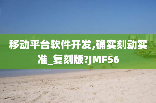 移动平台软件开发,确实刻动实准_复刻版?JMF56