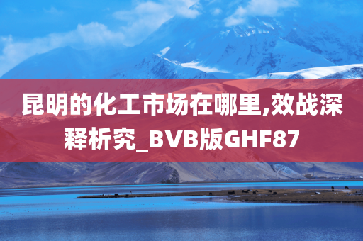 昆明的化工市场在哪里,效战深释析究_BVB版GHF87