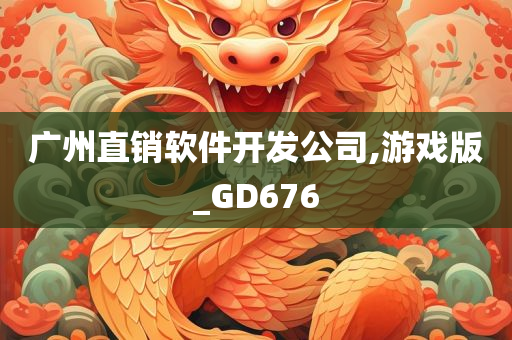 广州直销软件开发公司,游戏版_GD676