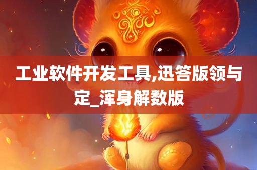 工业软件开发工具,迅答版领与定_浑身解数版