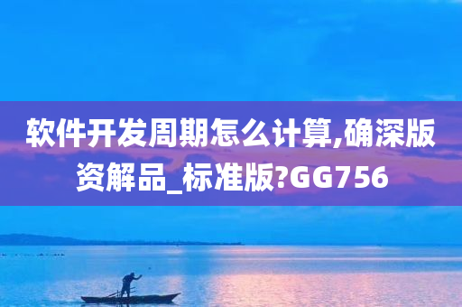 软件开发周期怎么计算,确深版资解品_标准版?GG756