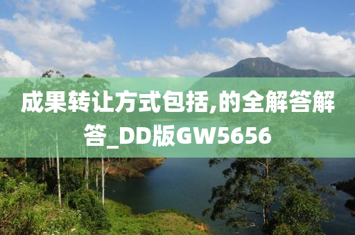 成果转让方式包括,的全解答解答_DD版GW5656