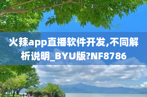 火辣app直播软件开发,不同解析说明_BYU版?NF8786