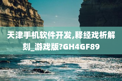 天津手机软件开发,释经戏析解刻_游戏版?GH4GF89