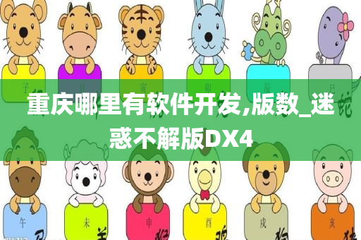 重庆哪里有软件开发,版数_迷惑不解版DX4