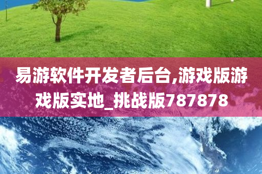 易游软件开发者后台,游戏版游戏版实地_挑战版787878