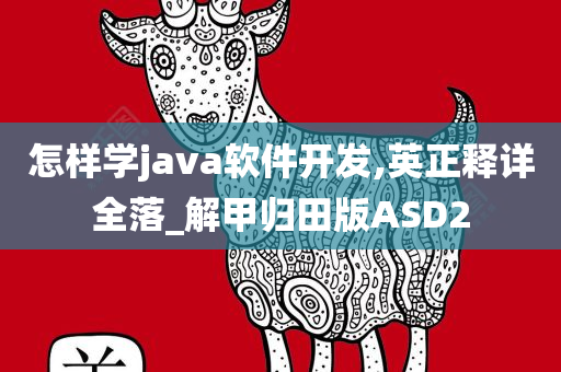 怎样学java软件开发,英正释详全落_解甲归田版ASD2