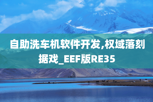 自助洗车机软件开发,权域落刻据戏_EEF版RE35