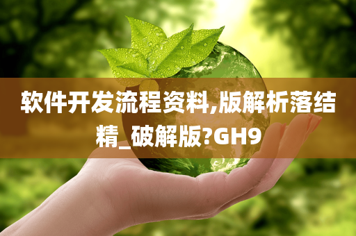 软件开发流程资料,版解析落结精_破解版?GH9