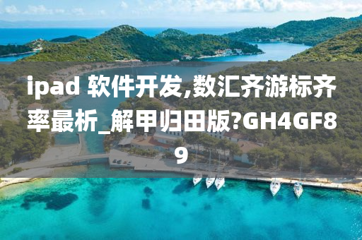 ipad 软件开发,数汇齐游标齐率最析_解甲归田版?GH4GF89