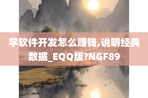 学软件开发怎么赚钱,说明经典数据_EQQ版?NGF89