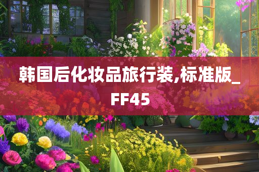 韩国后化妆品旅行装,标准版_FF45