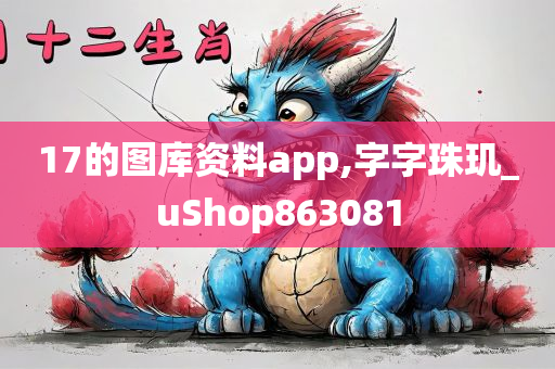 17的图库资料app,字字珠玑_uShop863081