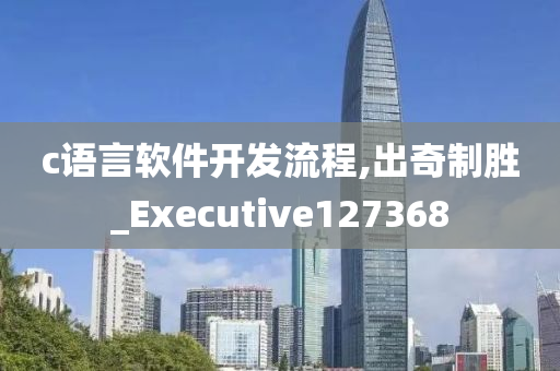 c语言软件开发流程,出奇制胜_Executive127368