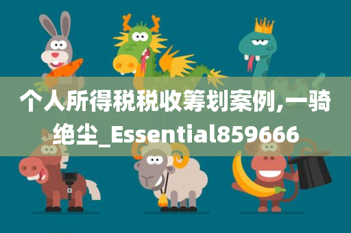 个人所得税税收筹划案例,一骑绝尘_Essential859666