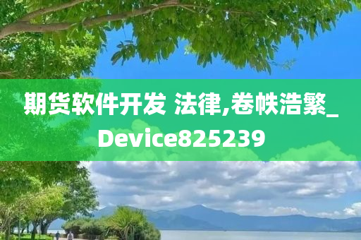 期货软件开发 法律,卷帙浩繁_Device825239