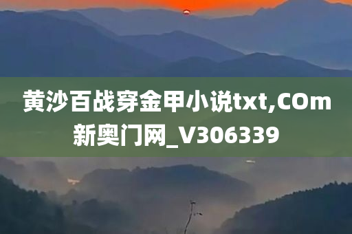 黄沙百战穿金甲小说txt,COm新奥门网_V306339