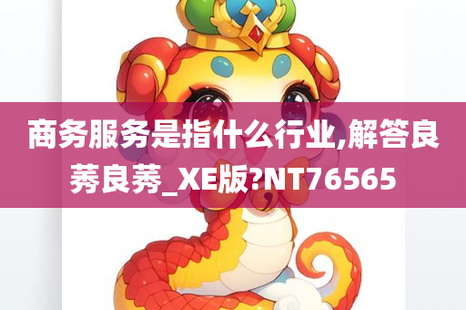 商务服务是指什么行业,解答良莠良莠_XE版?NT76565